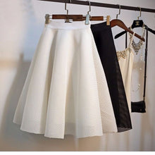 Load image into Gallery viewer, Zoe High Waist A-Line Knee-Length Skirts