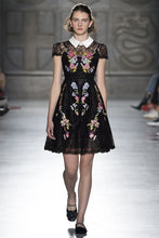 Load image into Gallery viewer, Luciana Lace Floral Embroidery Dress