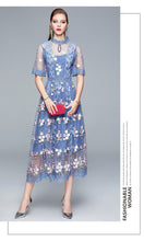 Load image into Gallery viewer, Gia Embroidery Mesh Dress