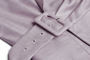 Blaire High Street  Long jacket and irregular Midi Skirt 2 Piece Set Suit
