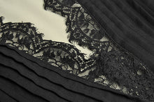 Load image into Gallery viewer, Amaya V-neck Lace Lantern Sleeve Ruched Slim Elegant Dress