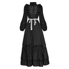 Load image into Gallery viewer, Suzette Lantern sleeve Hollow out High waist Belted Elegant White Dress