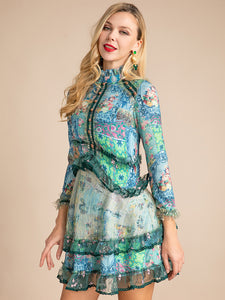 Calista Fashion Mini Vintage Dress