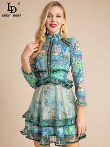 Calista Fashion Mini Vintage Dress
